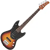 Hartwood Delta Bass Guitar Sunburst