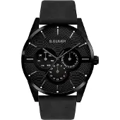 s.Oliver Analoog horloge zwart