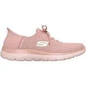 SKECHERS Dames Summits Instappers Nieuwe Dagelijkse Sneakers Roze