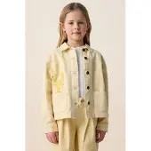 Sissy-Boy Lichtgeel jack met embroidery | Maat: 134-140