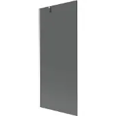 Mexen Next badwand scherm 1-delig 80 x 150 , grafiet, chroom - 895-080-000-00-40-01