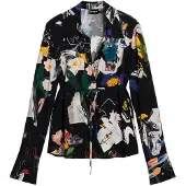 Desigual Shirt gemengde kleuren / zwart