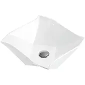 Mexen Elvira opbouw wastafel 42 x 42 cm, wit - 21894200