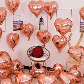 Karma Set van 20 hartballonnen voor feestdecoratie