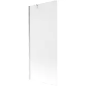 Mexen Next badwand 1-delig 80 x 150 , ijs, chroom - 895-080-000-00-30-01