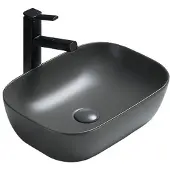 Mexen Rita opzetwastafel 45 x 32 cm, donkergrijs mat - 21084571