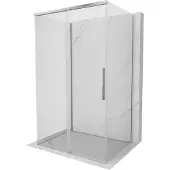 Mexen Rox-3S douchecabine 3-zijdig schuifbaar 160 x 80 , transparant, chroom - 8C2-160-080-01-00-3S