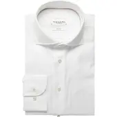Profuomo Slim Fit Overhemd wit, Effen