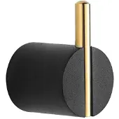 Mexen Aron handdoekhaak, zwart/goud- 7088135-57
