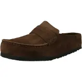 Birkenstock Muiltjes 'Naples' donkerbruin