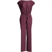 Swing Jumpsuit wijnrood