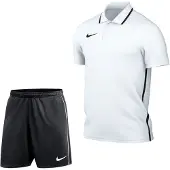 Nike Dri-FIT Park 26 Polo Trainingsset Wit Zwart