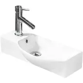 Mexen Hugo opzetwastafel rechts 50 x 23 cm, wit - 21255000R