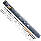 Baetis Stress Fly Fishing Rod Zwart 3.05 m / Line 3