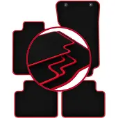 Carlux -RED automatten voor: Alfa Romeo Giulia 4x4 (4WD) sedan (2016-)