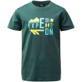 Hi-tec Nelo T-shirt Met Korte Mouwen Groen 152 cm Jongen