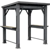Keter Signature Grill Gazebo - 200x247x238 cm - Ashwood