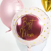 Folat - Folieballon Best Mum Roze - 45 cm