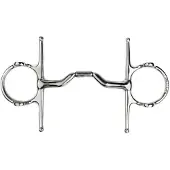 Metalab Elite-trensbit Met Brug Zilver 13.5 cm