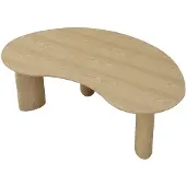Vente-unique Salontafel essenfineer - Licht naturel - CALYNOR