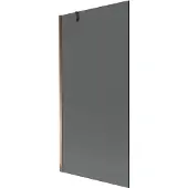 Mexen Next badwandpaneel 1-delig 90 x 150 , grafiet, rosegoud - 895-090-000-00-40-60
