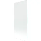 Mexen Next badwand 1-delig 80 x 150 , transparant, wit - 895-080-000-00-00-20