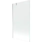 Mexen Next badwand scherm 1-delig 100 x 150 , transparant, chroom - 895-100-000-00-00-01