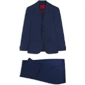 HUGO Tweedelig, extra slim-fit pak van een wolmix