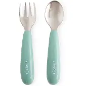 Saro Staal Bestek Zilver