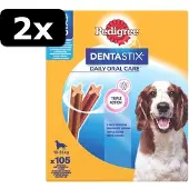 Pedigree 2x # PED DENTASTIX MEDIUM 105-PACK