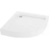 Mexen Rio douchebak halfrond 90 x 90 , wit - 47109090