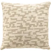 Hoii MALENE | sierkussen 45x45 cm | Brown Rice | beige |