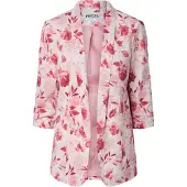 Pieces Blazers 'PCBosella' rosa / donkerrood / wit