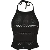 Urban Classics Gebreide top zwart