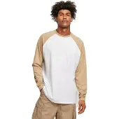 Urban Classics Organic Oversized Raglan T-shirt Met Lange Mouwen