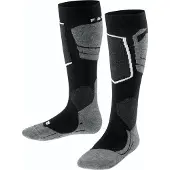 Falke SK4, skisokken, kinderen, zwart