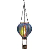 Anna's Collection Solar Hanglamp Luchtballon Blauw D 14 H 45 Cm