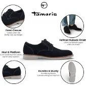 Tamaris Veterschoen marine