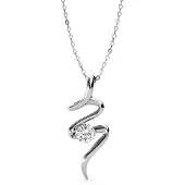 MYC Paris Spiraalhangers - Zilver en Kristal