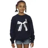Disney Meisjes Minnie Mouse Strik Sweatshirt (Marineblauw)