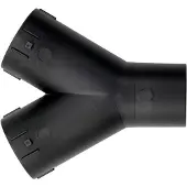 Metabo 630897000 Y-dubbele aansluiting Geschikt voor slangaansluiting: 35 mm, 44 mm, 58 mm