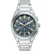 Fossil Analoog horloge 'Everett' zwart / zilver