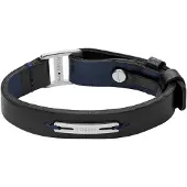 Fossil Armband 'MACHINE' nachtblauw / zwart