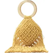 IZIA Handtas ecru / geel