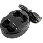 123accu Canon BP-511 USB Dubbellader (8.4V, 0.6A, huismerk)