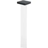 KLEWE LED lamp op zonne-energie Scotty, helder/antraciet, 60 cm, IP65 Scotty, zwart, Aluminium, Modern, Solar buitenverlichting