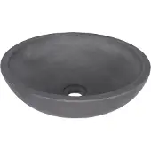 Differnz Waskom hura l beton 28 cm donkergrijs