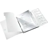 Leitz Divider Book Leitz WOW A4 PP 6tabs black