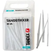 Deprophar Tandex Toothpicks Plastiek 80 St Stokjes