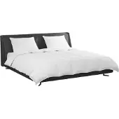 vidaXL Deken Set met kussen 3 pcs Wit Donsveer